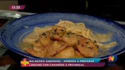 balneario-saboroso,-aprenda-a-preparar-linguine-com-camaroes-a-provencal