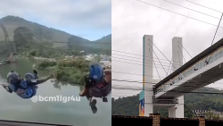 ‘deram-ate-mortal’:-dupla-faz-salto-radical-de-bungee-jump-em-balneario-camboriu;-video