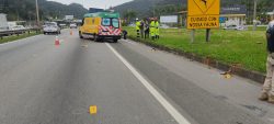 atropelamento-deixa-vitima-fatal-na-br-101-em-balneario-camboriu-e-filas-chegam-a-8-km