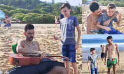 menino-de-itapema-realiza-sonho-e-canta-ao-lado-de-seu-idolo,-luan-pereira,-em-encontro-na-praia-de-bc